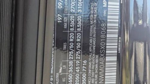 2025 Mercedes Electric G-Class W1NWM0ABXSX018068