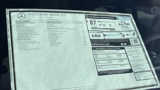 2025 Mercedes EQB W1N9M0KB3SN125163