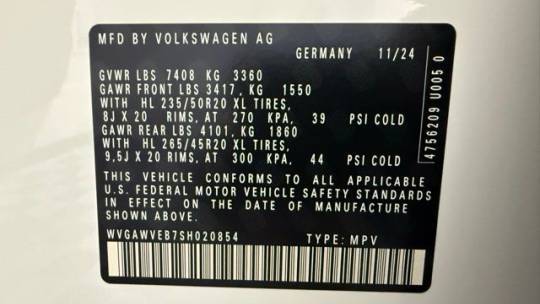 2025 Volkswagen ID.Buzz WVGAWVEB7SH020854
