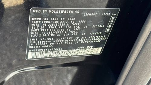 2025 Volkswagen ID.Buzz WVGAWVEBXSH020475