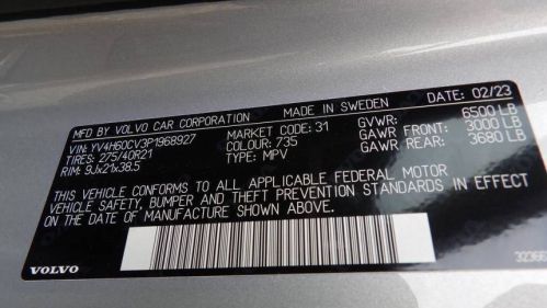 2023 Volvo XC90 YV4H60CV3P1968927