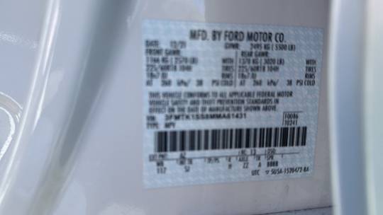 2021 Ford Mustang Mach E 3FMTK1SS8MMA61431