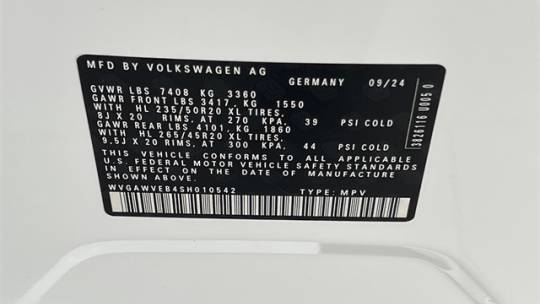 2025 Volkswagen ID.Buzz WVGAWVEB4SH010542