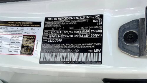 2025 Mercedes GLE 4JGFB4GB8SB397558