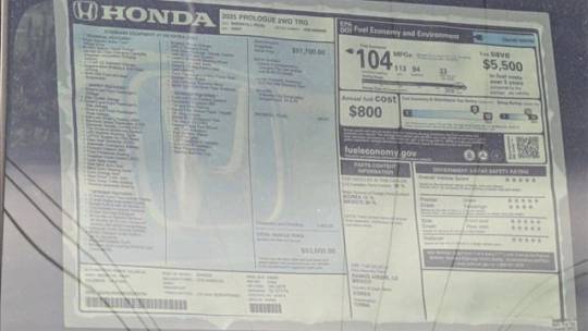 2025 Honda Prologue 3GPKHWRMXSS500784