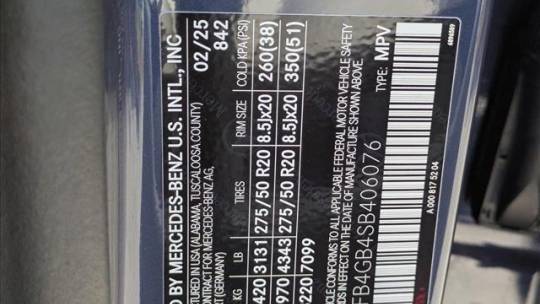 2025 Mercedes GLE 4JGFB4GB4SB406076