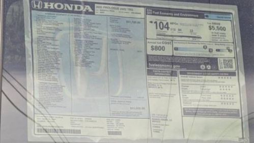 2025 Honda Prologue 3GPKHWRMXSS500784