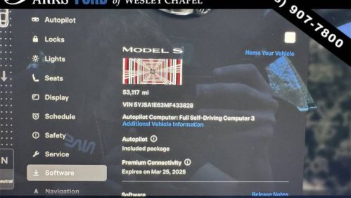 2021 Tesla Model S 5YJSA1E63MF433828