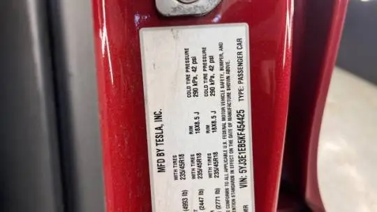 2019 Tesla Model 3 5YJ3E1EB5KF454425