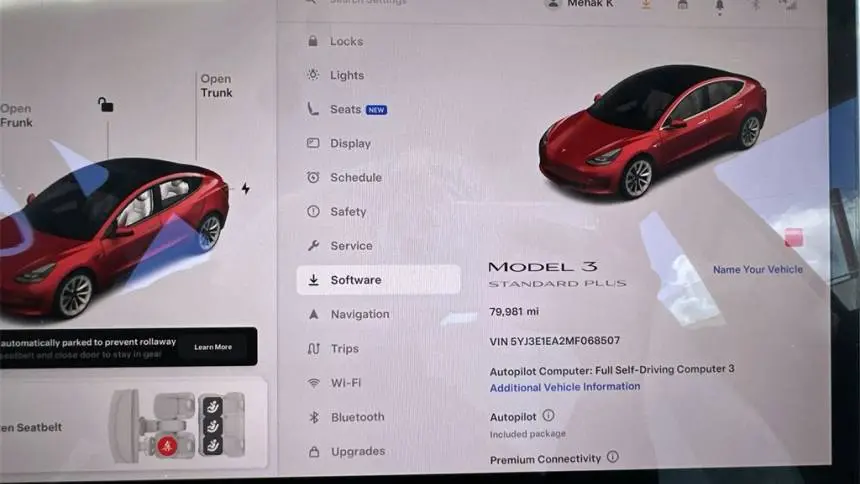 2021 Tesla Model 3 5YJ3E1EA2MF068507