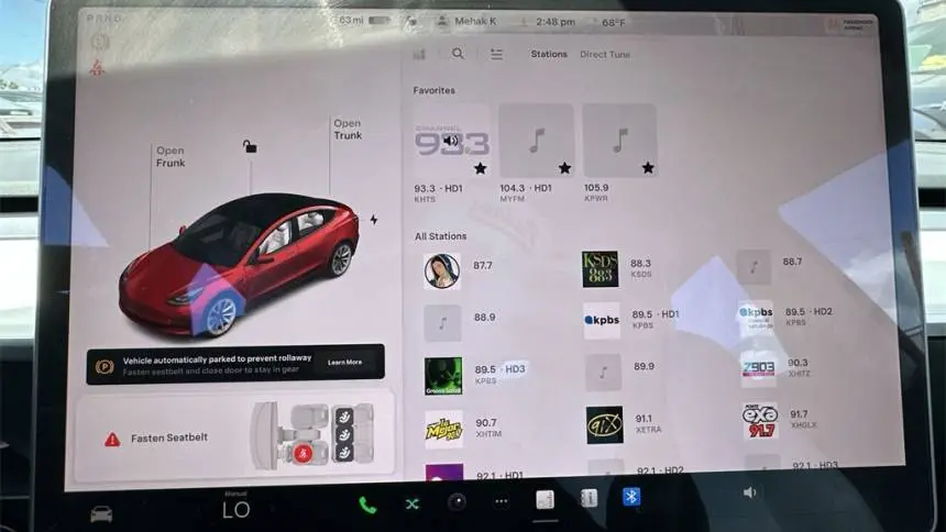2021 Tesla Model 3 5YJ3E1EA2MF068507