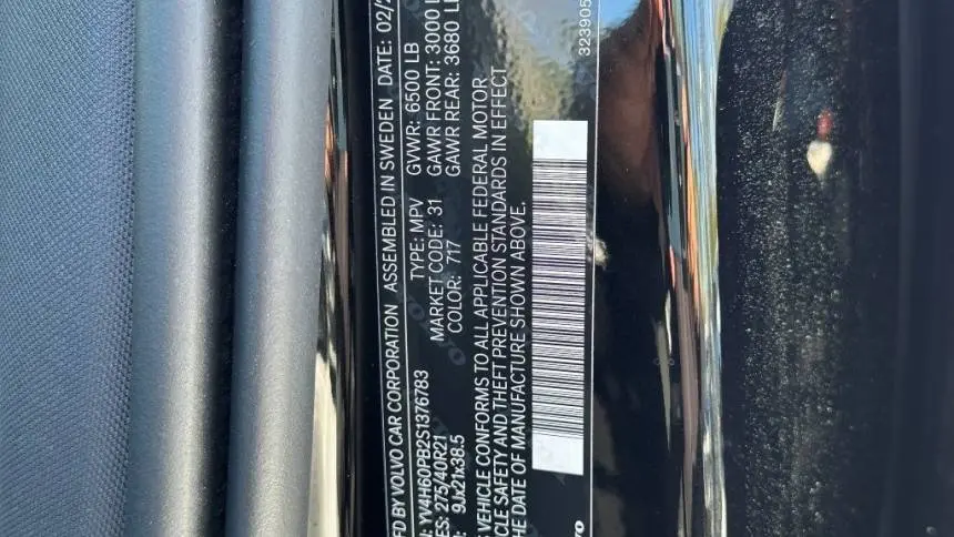 2025 Volvo XC90 YV4H60PB2S1376783