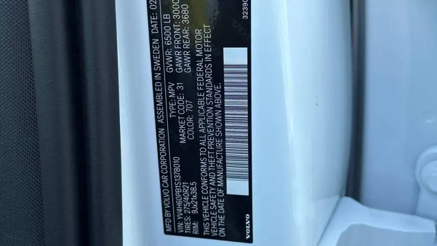2025 Volvo XC90 YV4H60PB1S1378010