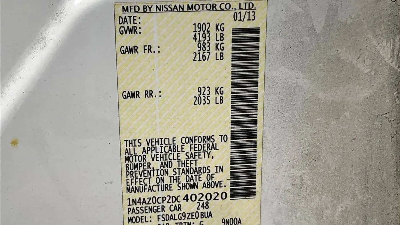 2013 Nissan LEAF 1N4AZ0CP2DC402020