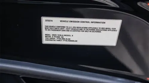 2023 Tesla Model X 7SAXCBE62PF372274