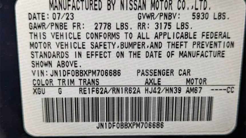2023 Nissan Ariya JN1DF0BBXPM706686