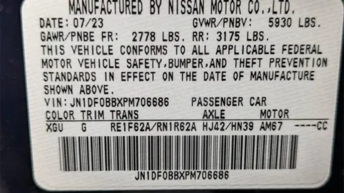 2023 Nissan Ariya JN1DF0BBXPM706686