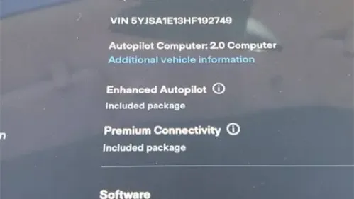 2017 Tesla Model S 5YJSA1E13HF192749