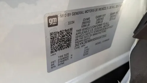 2025 Cadillac OPTIQ 3GYK3EMR5SS157311