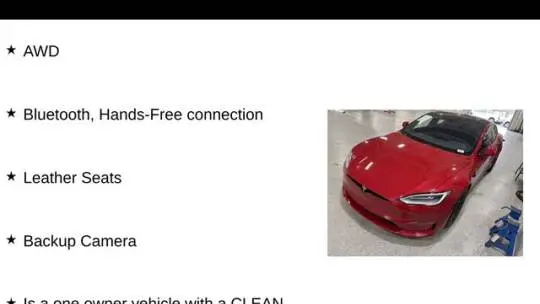 2021 Tesla Model S 5YJSA1E63MF440598