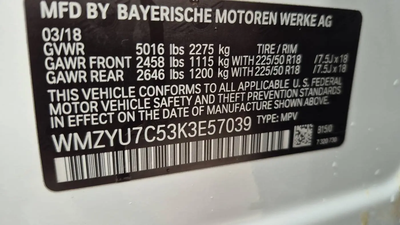 2019 Mini S E Countryman ALL 4 WMZYU7C53K3E57039