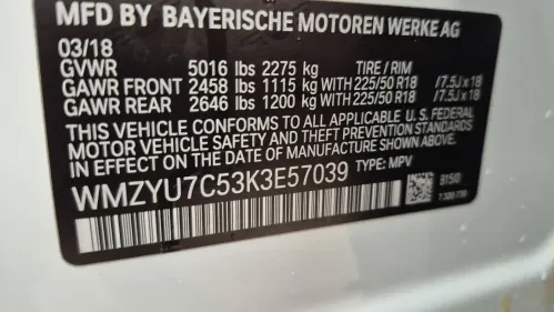 2019 Mini S E Countryman ALL 4 WMZYU7C53K3E57039