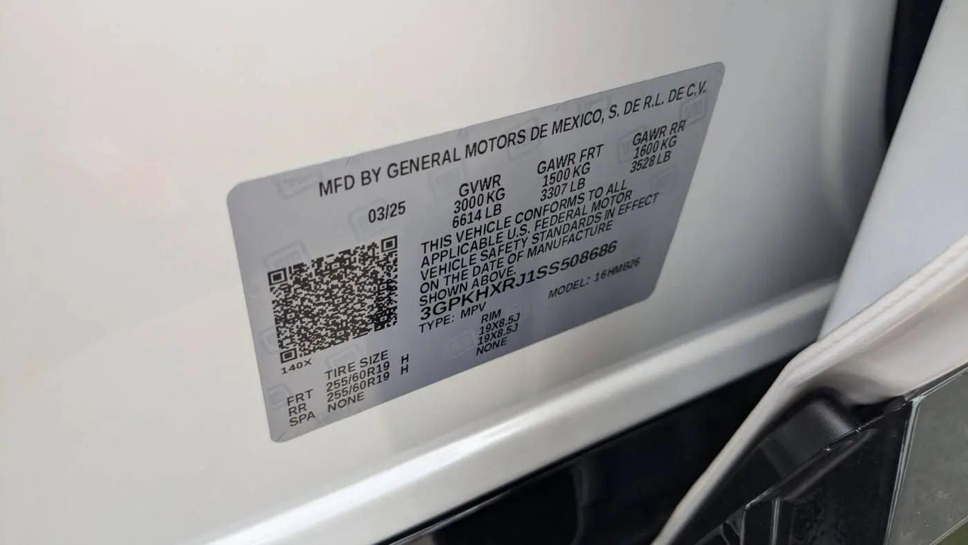 2025 Honda Prologue 3GPKHXRJ1SS508686