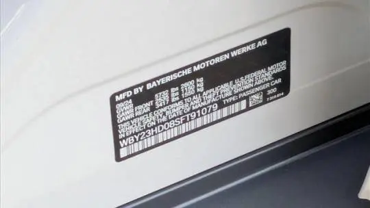 2025 BMW i4 WBY23HD08SFT91079