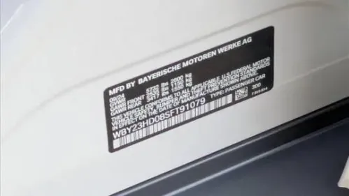 2025 BMW i4 WBY23HD08SFT91079