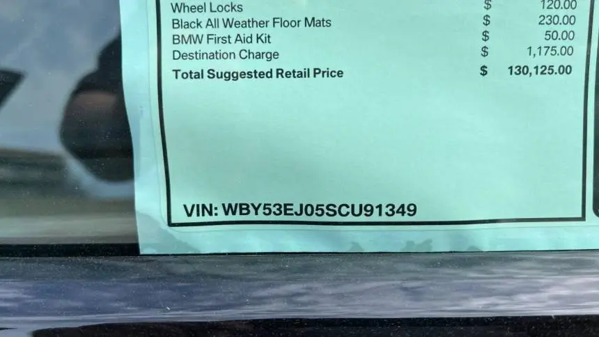 2025 BMW i7 WBY53EJ05SCU91349