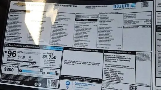 2024 Chevrolet Blazer EV 3GNKDBRJ0RS274624