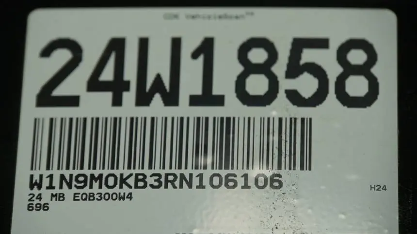 2024 Mercedes EQB W1N9M0KB3RN106106