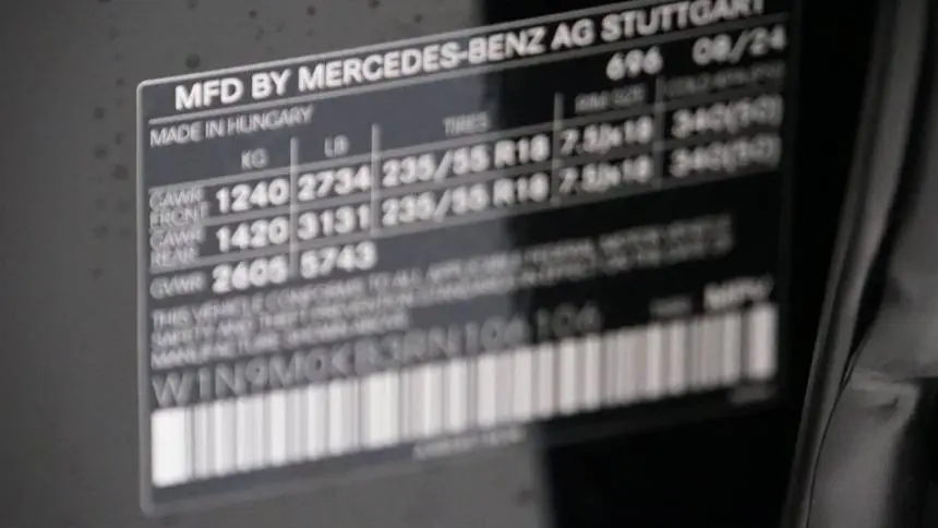 2024 Mercedes EQB W1N9M0KB3RN106106