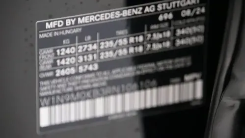 2024 Mercedes EQB W1N9M0KB3RN106106