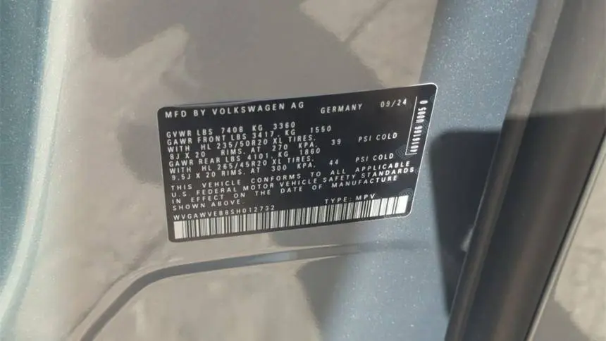 2025 Volkswagen ID.Buzz WVGAWVEB8SH012732