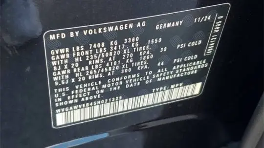 2025 Volkswagen ID.Buzz WVGAWVEB4SH021329