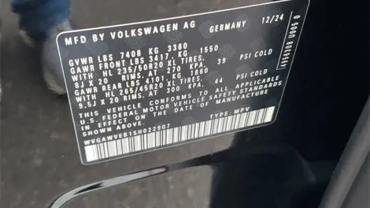 2025 Volkswagen ID.Buzz WVGAWVEB1SH022907
