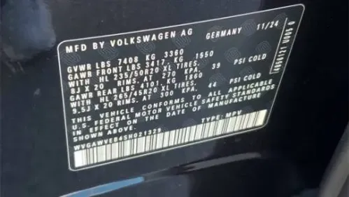 2025 Volkswagen ID.Buzz WVGAWVEB4SH021329