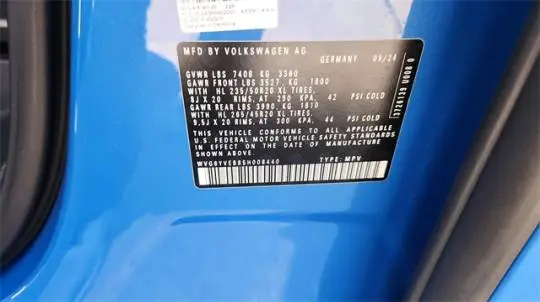 2025 Volkswagen ID.Buzz WVG6YVEB8SH008440