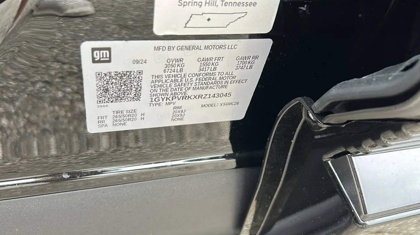 2024 Cadillac Lyriq 1GYKPVRKXRZ143045