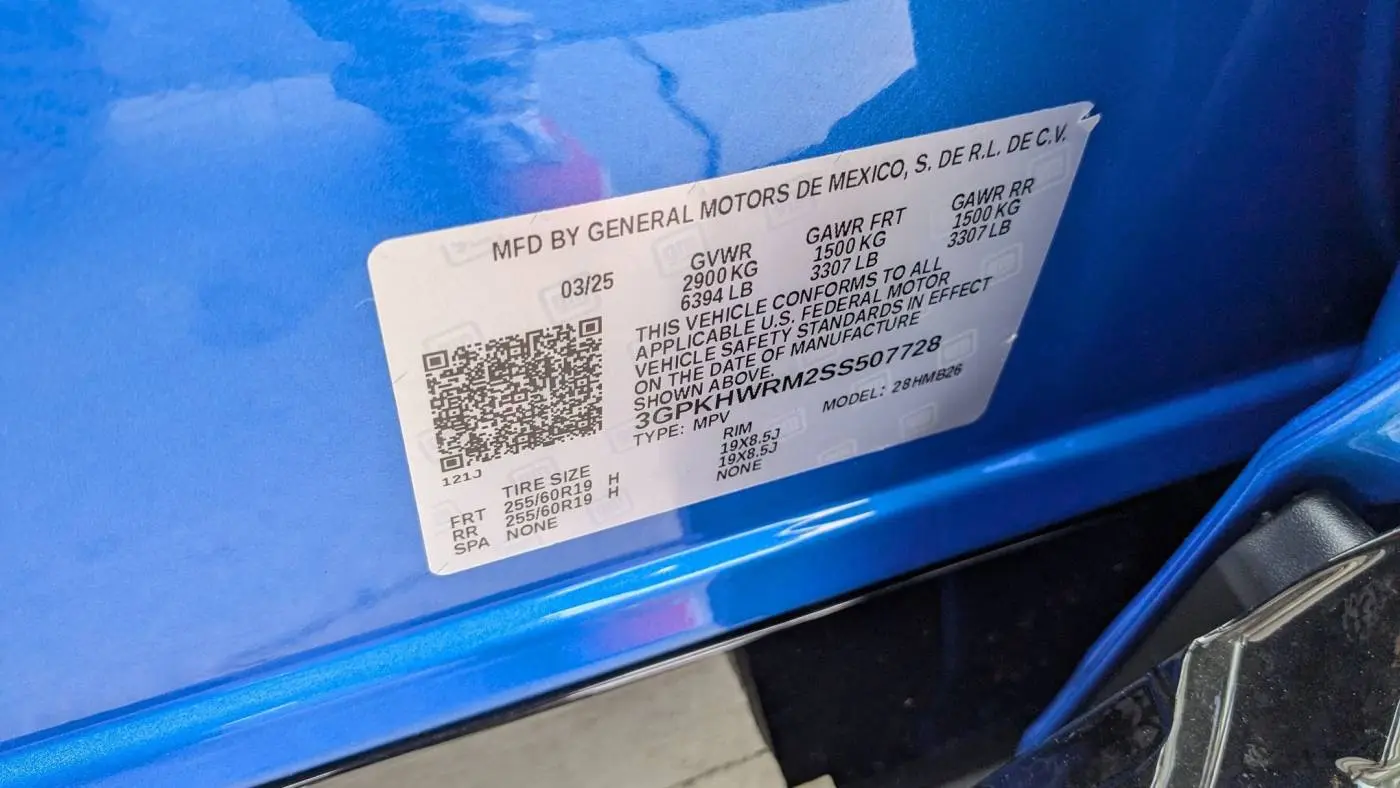 2025 Honda Prologue 3GPKHWRM2SS507728