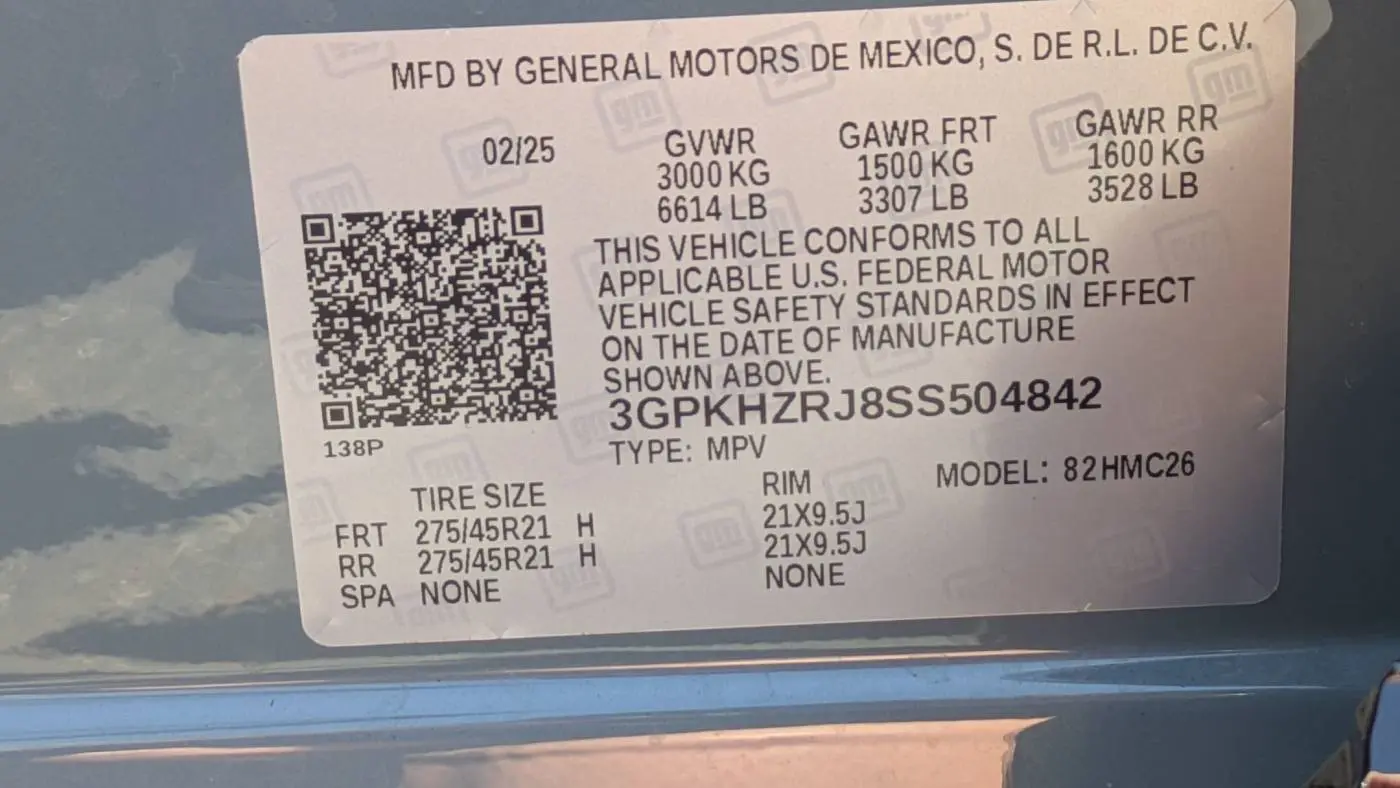 2025 Honda Prologue 3GPKHZRJ8SS504842