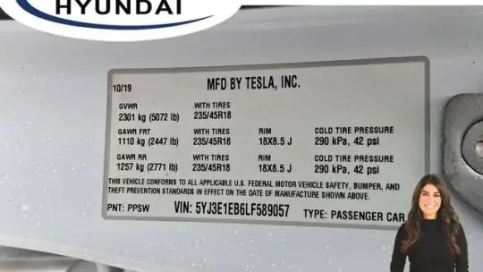 2020 Tesla Model 3 5YJ3E1EB6LF589057