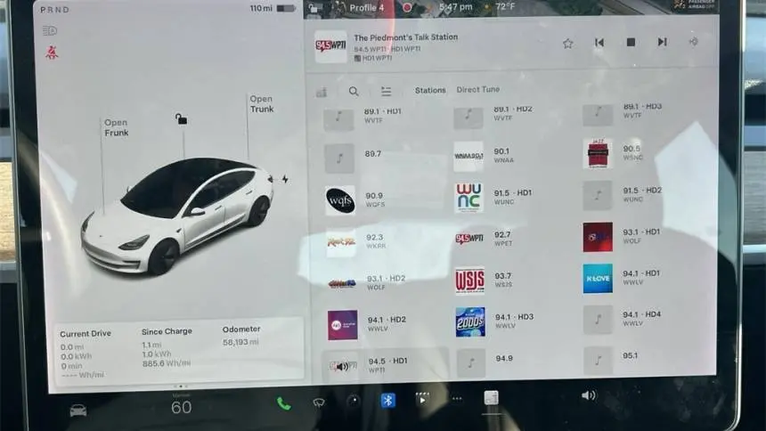 2022 Tesla Model 3 5YJ3E1EA8NF116772