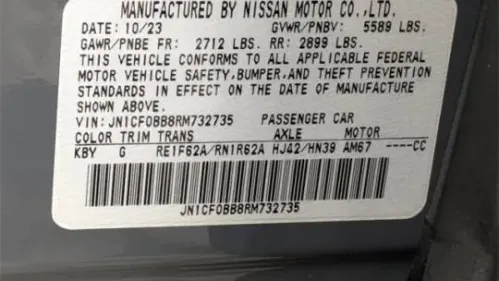 2024 Nissan Ariya JN1CF0BB8RM732735