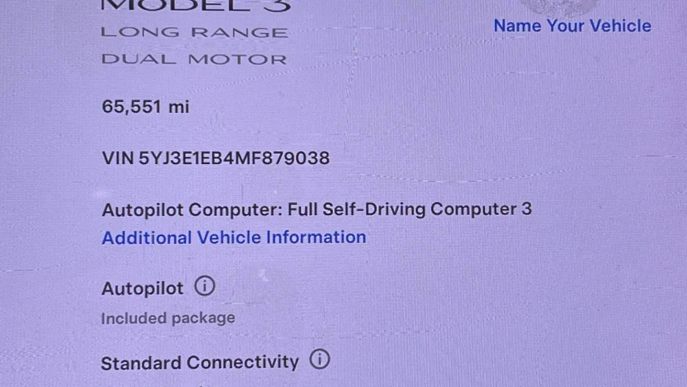 2021 Tesla Model 3 5YJ3E1EB4MF879038