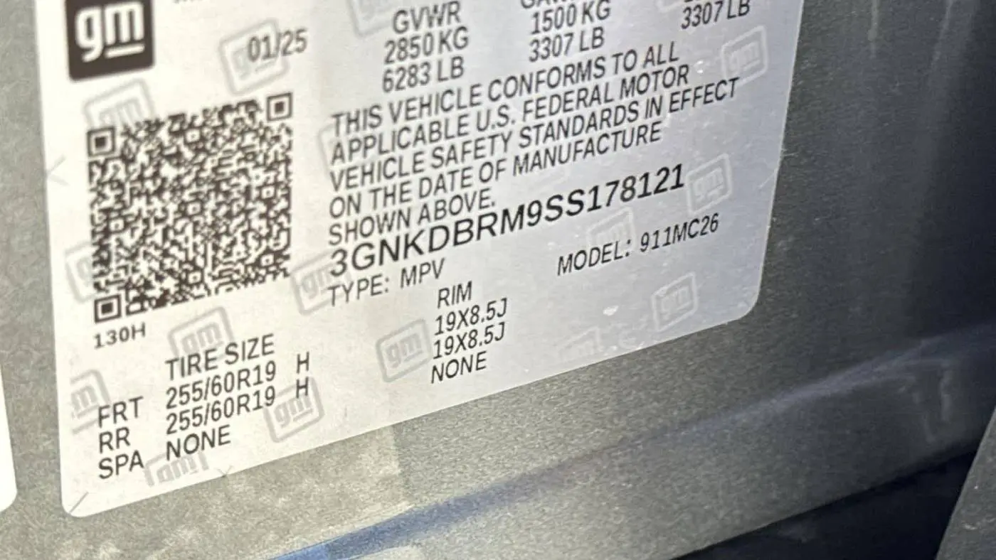 2025 Chevrolet Blazer EV 3GNKDBRM9SS178121