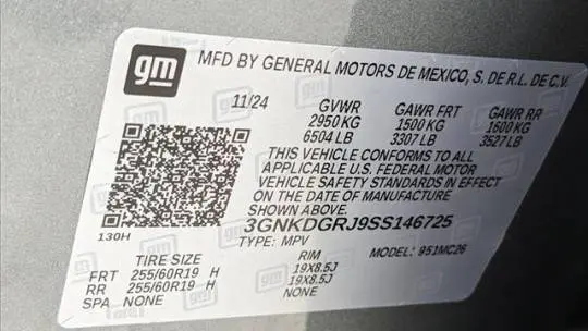 2025 Chevrolet Blazer EV 3GNKDGRJ9SS146725