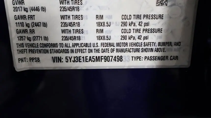 2023 Tesla Model S 5YJSA1E52PF502133