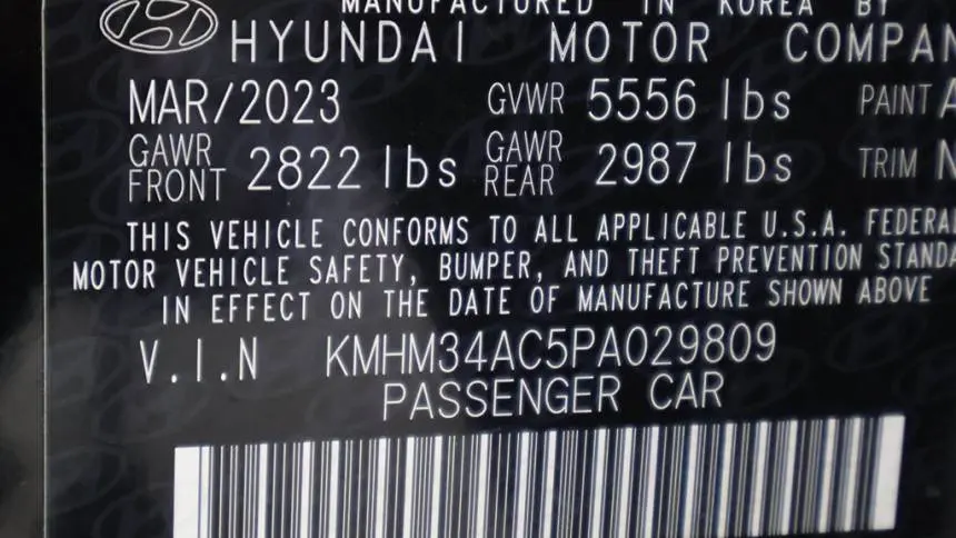 2023 Hyundai IONIQ 6 KMHM34AC5PA029809